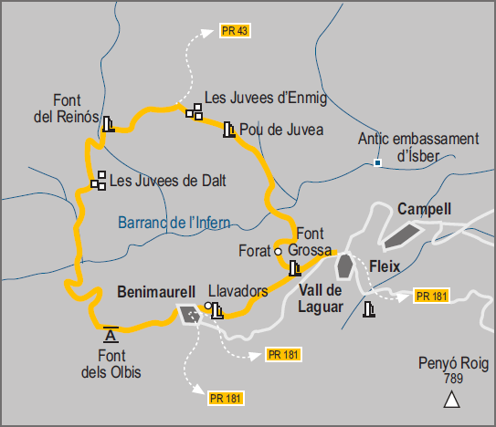 plan El Barranc de l’Infern